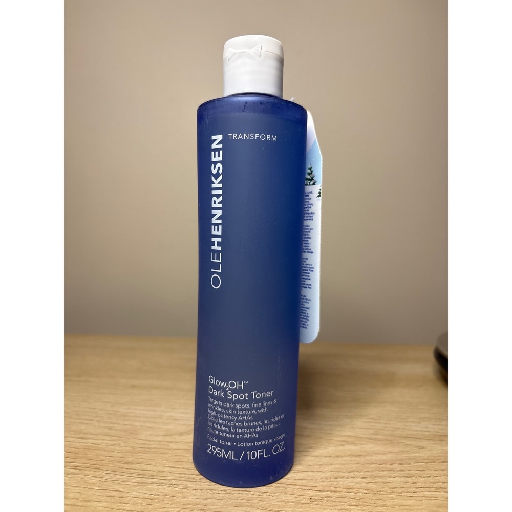 Ole Henriksen Glow2OH Dark Spot Toner Jumbo 10oz 295mL AHA Glycolic Lactic Acid
